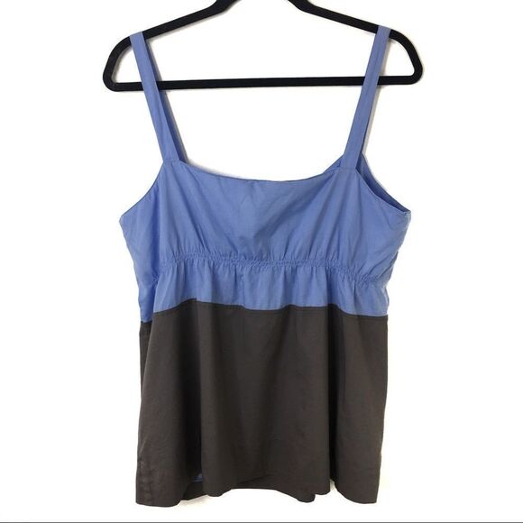 J. Crew Colorblock Cami Sweetheart Neckline Sz 12 - Picture 4 of 7